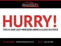 USED 2018 68 MERCEDES-BENZ A-CLASS 1.5 A 180 D AMG LINE EXECUTIVE 5d 114 BHP 2018/68reg MERCEDES A180D AMG-LINE EXECUTIVE - AUTOMATIC PADDLESHIFT TRANSMISSION - BIG SPEC - 1 FORMER KEEPER - SERVICE HISTORY - LOW RATE FINANCE AVAILABLE - 12 MONTHS FREE WARRANTY/ BREAKDOWN RECOVERY INCLUDED