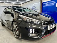 USED 2017 17 KIA CEED 1.6 T-GDi GT Hatchback 5dr Petrol Manual Euro 6 (201 bhp) Sat Nav,Heated Seats,R. Camera