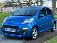 USED 2014 64 PEUGEOT 107 1.0 ALLURE 5d 68 BHP 