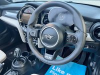 USED 2023 23 MINI CONVERTIBLE 1.5 COOPER EXCLUSIVE 3d 134 BHP Pearl White/Satellite Grey Leather