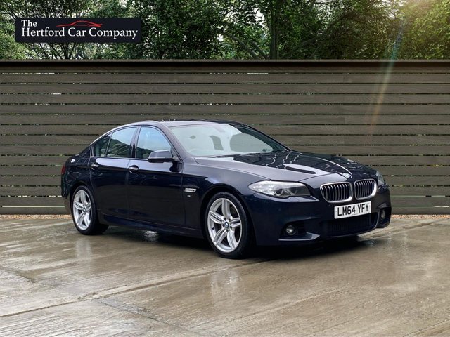 2014 64 BMW 5 Series 3.0 530D M SPORT 4d AUTO 255 BHP