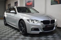 USED 2017 17 BMW 3 SERIES 3.0 335D XDRIVE M SPORT TOURING 5d AUTO 308 BHP MASSIVE SPEC / HUD / M SPORT+