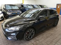 USED 2019 69 FORD FOCUS 1.0 ST-LINE X 5d 125 BHP BIG SPEC SAT NAV HEAD UP DISPLAY REAR VIEW CAMERA PART LEATHER ELECTRIC SEATS HEATED SEATS HEATED STEERING WHEEL CRUISE PARK ASSIST PARKING SENSORS 1 OWNER EXCELLENT SERVICE HISTORY