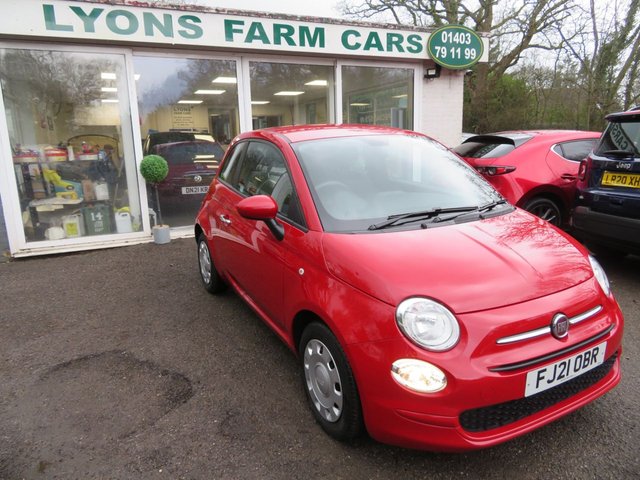 2021 21 Fiat 500 1.0 POP MHEV 3d 69 BHP NEW SHAPE