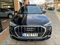 USED 2020 70 AUDI Q3 1.5 TFSI S LINE MHEV 5d 148 BHP &pound;190 Road Tax
