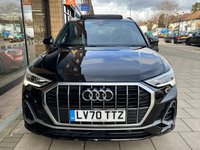 USED 2020 70 AUDI Q3 1.5 TFSI S LINE MHEV 5d 148 BHP &pound;190 Road Tax