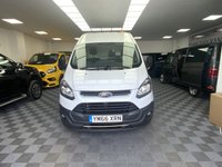 USED 2017 66 FORD TRANSIT CUSTOM 2.0 290 SWB HR 105BHP AIR CON 1 OWNER FULL SERVICE HISTORY  1 OWNER FULL SERVICE HISTORY SWB HI ROOF WITH AIR CON