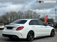 USED 2016 66 MERCEDES-BENZ C-CLASS 2.1 C220 D AMG LINE 4d 170 BHP 