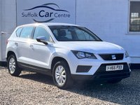 USED 2016 66 SEAT ATECA 1.0 TSI ECOMOTIVE S 5d 114 BHP www.suffolkcarcentre.co.uk - Located at Lowestoft