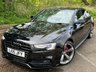 USED 2015 15 AUDI A5 3.0 SPORTBACK TDI QUATTRO BLACK EDITION PLUS 5d 242 BHP NAV / BLACK LEATHER / HFS