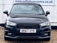 USED 2017 67 AUDI A1 1.4 TFSI BLACK EDITION 3d 148 BHP www.suffolkcarcentre.co.uk - Located at Lowestoft