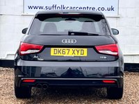 USED 2017 67 AUDI A1 1.4 TFSI BLACK EDITION 3d 148 BHP www.suffolkcarcentre.co.uk - Located at Lowestoft