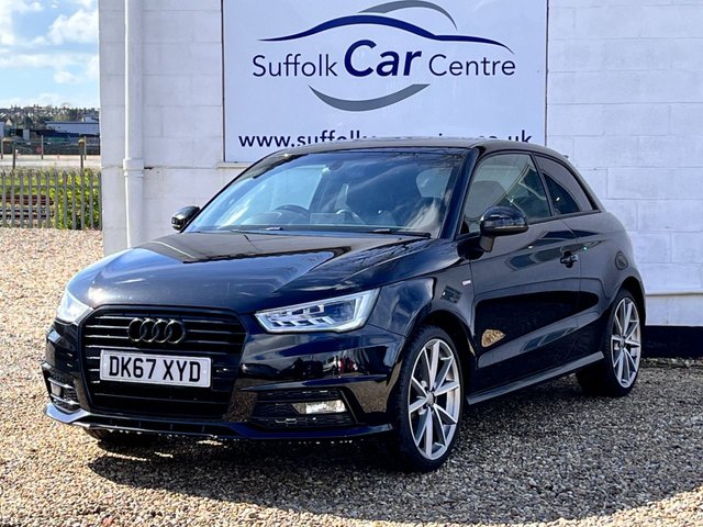 2017 67 Audi A1 1.4 TFSI BLACK EDITION 3d 148 BHP