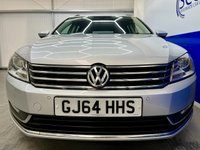 USED 2014 64 VOLKSWAGEN PASSAT 2.0 TDI BlueMotion Tech Executive Estate 5dr Diesel DSG Euro 5 (s/s) (140 ps) Sat Nav,Heated Leather,Cruise