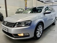 USED 2014 64 VOLKSWAGEN PASSAT 2.0 TDI BlueMotion Tech Executive Estate 5dr Diesel DSG Euro 5 (s/s) (140 ps) Sat Nav,Heated Leather,Cruise