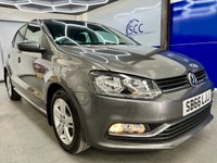 USED 2016 66 VOLKSWAGEN POLO  1.0 BlueMotion Tech Match Hatchback 5dr Petrol Manual Euro 6 (s/s) (60 ps) Cruise,DAB,&pound;20Tax,Touchscreen