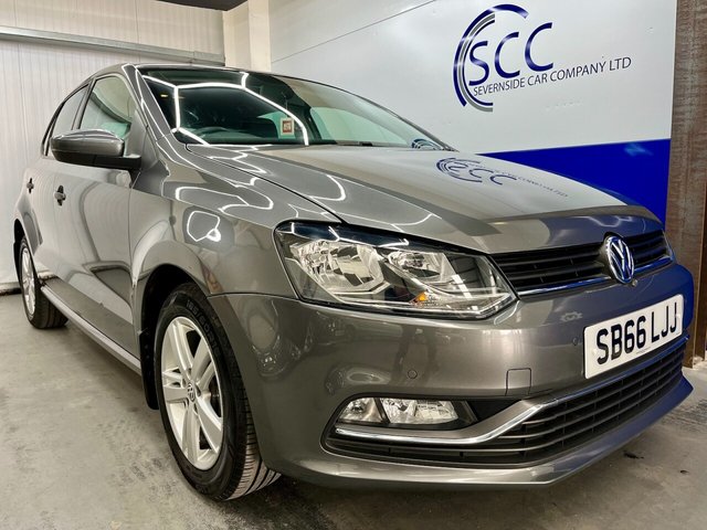 2016 66 Volkswagen Polo  1.0 BlueMotion Tech Match Hatchback 5dr Petrol Manual Euro 6 (s/s) (60 ps)