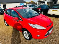 USED 2012 12 FORD FIESTA 1.2 ZETEC 5d 81 BHP Lovely Low Mileage 5 door Petrol with FSH