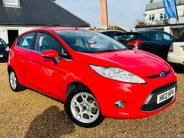 2012 12 Ford Fiesta 1.2 ZETEC 5d 81 BHP