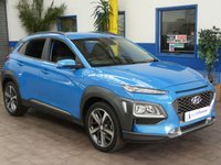 USED 2020 70 HYUNDAI KONA 1.0 PREMIUM 5d 118 BHP STUNNING EXAMPLE SAT NAV REAR CAMERA CRUISE CONTROL PARKING SENSORS 1 OWNER HYUNDAI WARRANTY TILL NOV 2025