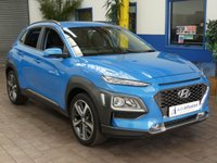 USED 2020 70 HYUNDAI KONA 1.0 PREMIUM 5d 118 BHP STUNNING EXAMPLE SAT NAV REAR CAMERA CRUISE CONTROL PARKING SENSORS 1 OWNER HYUNDAI WARRANTY TILL NOV 2025