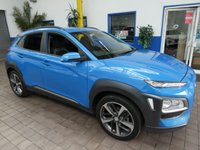 USED 2020 70 HYUNDAI KONA 1.0 PREMIUM 5d 118 BHP STUNNING EXAMPLE SAT NAV REAR CAMERA CRUISE CONTROL PARKING SENSORS 1 OWNER HYUNDAI WARRANTY TILL NOV 2025