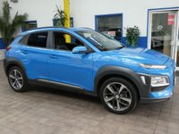 USED 2020 70 HYUNDAI KONA 1.0 PREMIUM 5d 118 BHP STUNNING EXAMPLE SAT NAV REAR CAMERA CRUISE CONTROL PARKING SENSORS 1 OWNER HYUNDAI WARRANTY TILL NOV 2025