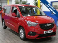 USED 2019 19 VAUXHALL COMBO LIFE 1.5 ENERGY XL CDTI S/S 5d 101 BHP 7 SEATS AIR CON CRUISE PARKING SENSORS 1 OWNER SERVICE HISTORY 6 MONTHS GOLD WARRANTY