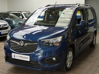 USED 2020 70 VAUXHALL COMBO LIFE 1.5 ENERGY XL S/S 5d 101 BHP 5 SEATS AIR CON CRUISE PARKING SENSORS 1 OWNER SERVICE HISTORY 6 MONTHS GOLD WARRANTY