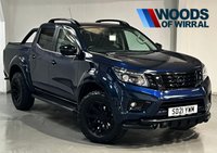 USED 2021 21 NISSAN NAVARA 2.3 DCI TEKNA SHR DCB 188 BHP BLACK-PACK AND UPGRADED ALLOY WHEELS