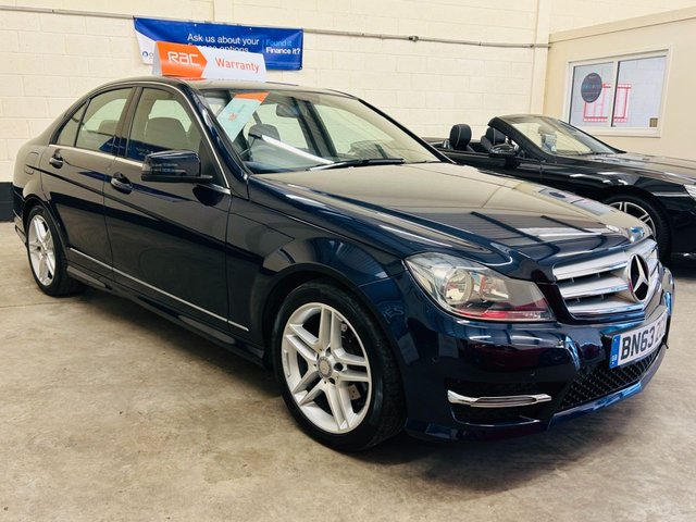 2013 63 Mercedes-Benz C-Class 2.1 C220 CDi BLUEEFFICIENCY AMG SPORT 4 DOOR 168 BHP