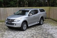 USED 2017 67 MITSUBISHI L200 2.4 DI-D 4WD BARBARIAN DCB 178 BHP CANOPY, FSH, REV.CAM, LEATHER