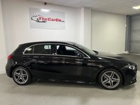 USED 2018 18 MERCEDES-BENZ A-CLASS 1.5L A 180 D AMG LINE 5d AUTO 114 BHP SAT-NAV