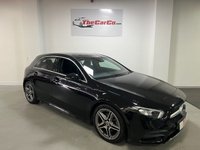 USED 2018 18 MERCEDES-BENZ A-CLASS 1.5L A 180 D AMG LINE 5d AUTO 114 BHP SAT-NAV