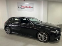 USED 2018 18 MERCEDES-BENZ A-CLASS 1.5L A 180 D AMG LINE 5d AUTO 114 BHP SAT-NAV