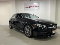 USED 2018 18 MERCEDES-BENZ A-CLASS 1.5L A 180 D AMG LINE 5d AUTO 114 BHP SAT-NAV
