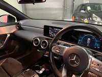 USED 2018 18 MERCEDES-BENZ A-CLASS 1.5L A 180 D AMG LINE 5d AUTO 114 BHP SAT-NAV