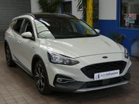USED 2019 69 FORD FOCUS ACTIVE 1.0 X 5d 124 BHP STUNNING EXAMPLE BIG SPEC SAT NAV SUNROOF HEAD UP DISPLAY BLIND SPOT ASSIST PART LEATHER HEATED SEATS 2 OWNERS SERVICE HISTORY