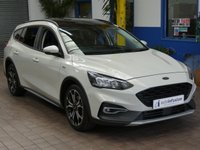 USED 2019 69 FORD FOCUS ACTIVE 1.0 X 5d 124 BHP STUNNING EXAMPLE BIG SPEC SAT NAV SUNROOF HEAD UP DISPLAY BLIND SPOT ASSIST PART LEATHER HEATED SEATS 2 OWNERS SERVICE HISTORY