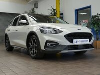 USED 2019 69 FORD FOCUS ACTIVE 1.0 X 5d 124 BHP STUNNING EXAMPLE BIG SPEC SAT NAV SUNROOF HEAD UP DISPLAY BLIND SPOT ASSIST PART LEATHER HEATED SEATS 2 OWNERS SERVICE HISTORY