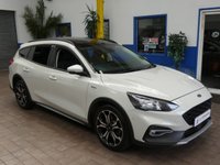 USED 2019 69 FORD FOCUS ACTIVE 1.0 X 5d 124 BHP STUNNING EXAMPLE BIG SPEC SAT NAV SUNROOF HEAD UP DISPLAY BLIND SPOT ASSIST PART LEATHER HEATED SEATS 2 OWNERS SERVICE HISTORY