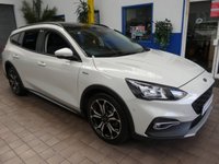 USED 2019 69 FORD FOCUS ACTIVE 1.0 X 5d 124 BHP STUNNING EXAMPLE BIG SPEC SAT NAV SUNROOF HEAD UP DISPLAY BLIND SPOT ASSIST PART LEATHER HEATED SEATS 2 OWNERS SERVICE HISTORY