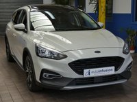 USED 2019 69 FORD FOCUS ACTIVE 1.0 X 5d 124 BHP STUNNING EXAMPLE BIG SPEC SAT NAV SUNROOF HEAD UP DISPLAY BLIND SPOT ASSIST PART LEATHER HEATED SEATS 2 OWNERS SERVICE HISTORY