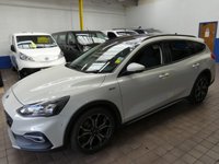 USED 2019 69 FORD FOCUS ACTIVE 1.0 X 5d 124 BHP STUNNING EXAMPLE BIG SPEC SAT NAV SUNROOF HEAD UP DISPLAY BLIND SPOT ASSIST PART LEATHER HEATED SEATS 2 OWNERS SERVICE HISTORY