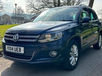 USED 2014 14 VOLKSWAGEN TIGUAN 2.0 MATCH TDI BLUEMOTION TECHNOLOGY 4MOTION 5d 139 BHP 