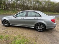 USED 2014 55 MERCEDES-BENZ C-CLASS 2.1 C250 CDI BLUEEFFICIENCY AMG SPORT PLUS 4d 202 BHP EXTREMELY CLEAN CAR THROUGHOUT