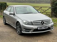 USED 2014 55 MERCEDES-BENZ C-CLASS 2.1 C250 CDI BLUEEFFICIENCY AMG SPORT PLUS 4d 202 BHP EXTREMELY CLEAN CAR THROUGHOUT