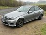 USED 2014 55 MERCEDES-BENZ C-CLASS 2.1 C250 CDI BLUEEFFICIENCY AMG SPORT PLUS 4d 202 BHP EXTREMELY CLEAN CAR THROUGHOUT