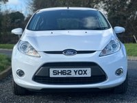 USED 2012 62 FORD FIESTA 1.2 ZETEC 3d 81 BHP 