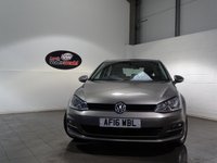 USED 2016 16 VOLKSWAGEN GOLF 1.6 MATCH EDITION TDI BMT 5d 109 BHP SAT NAV CRUISE PARK SENSORS &pound;0 TAX P/YEAR